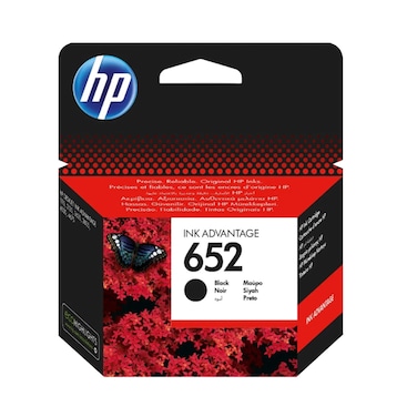 HP 652 Black Ink Cartridge - F6V25AE