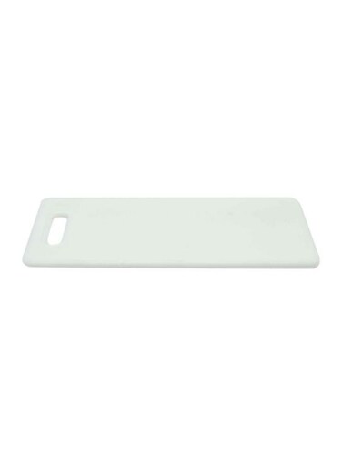 Plastic Cutting Board White-S Easy To Wipe After Use