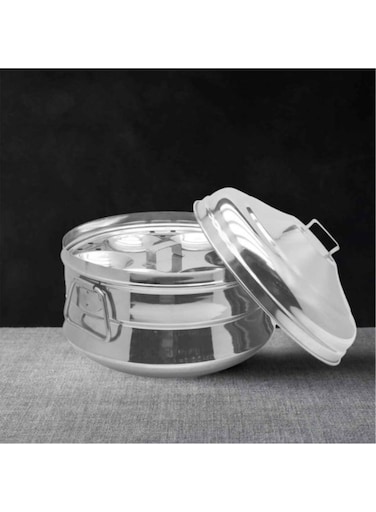 Steel Idli Pot Easy Cleaning