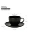 Black Sand Coupe Cup 100Cc (3 1/2Oz)