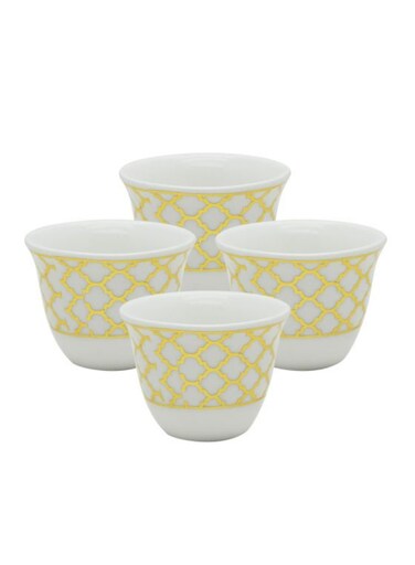 Cawa Cup 4 Pcs Set 90Ml - Black