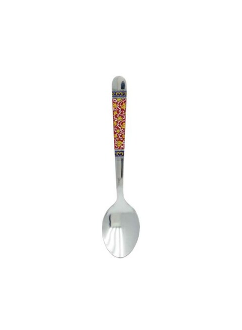Decor Steel Tea Spoon Red(Set Of 6)