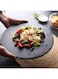 Master Round Slate Plate Great For Serving A Variety Of Cheeses