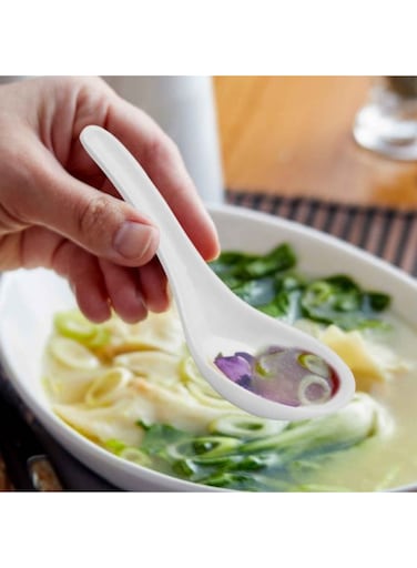 Melamine Soup Spoon Hygienicheat Resistant