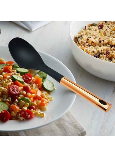Nylon Serving Spoon With Copper Handle