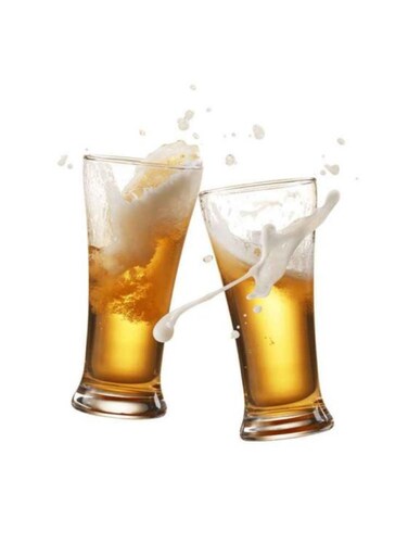 Pilsner Glass All Types Of Bars Restaurants Hotels 340Ml Set Of 6