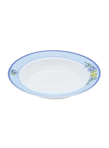 Plano Blue Sapphire Opal Soup Plate 9" (22.5Cm)