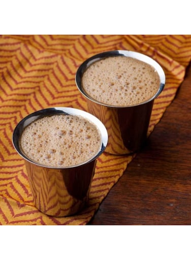 Rampatra Coffee Glass Made Safe And Durable From Stainless Steel 5.5