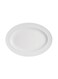 Simple Plus Oval Rim Plate 24Cm (9 1/2")