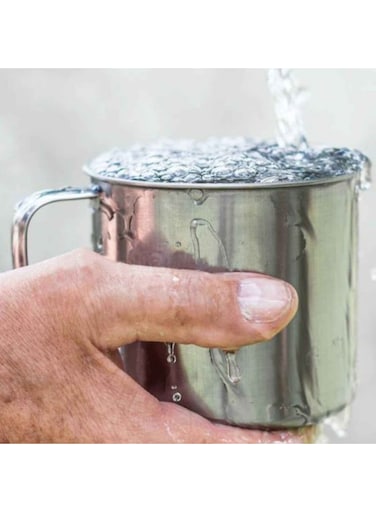 Steel Mug Food &amp; Beverage Preoparations