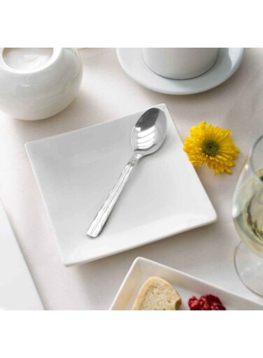 Steel Tea Spoon Set (Set Of 6)