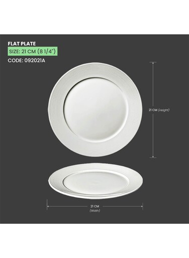 Wish Flat Plate Eco Friendly And Non Toxic 21Cm