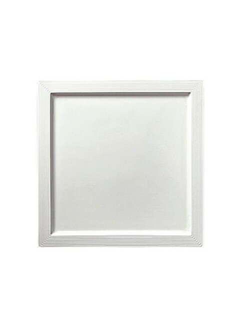 Wish Square Plate 21Cm Short Rim