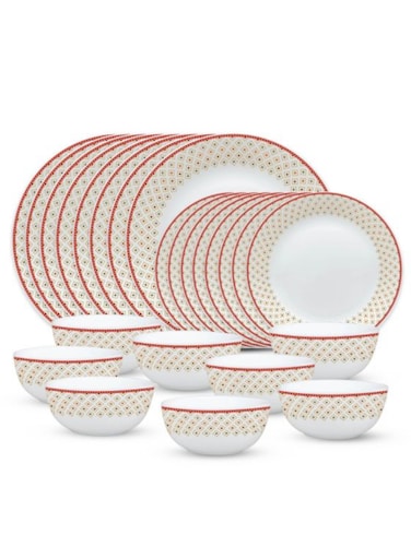 Plano Opal Dinner Set Combo (24 Pcs Set)