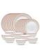 Plano Opal Dinner Set Combo (24 Pcs Set)