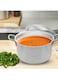 Aluminium Cookware Set Sturdy And Riveted Handles Very Rigid Connection (Set Of 5)