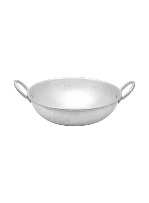 Aluminium Deep Cooking Pot Kadai Confers A Well-Crafted Exterior