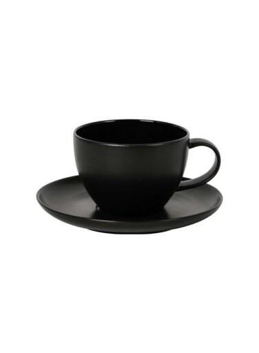 Black Sand Coupe Saucer 16Cm (6 1/4")