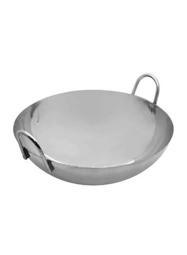 Steel Deep Cooking Pot Fade-Proof Construction