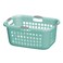 Sterilite Plastic Laundry Basket (69.53 x 47.31 x 31.43 cm, Aqua)