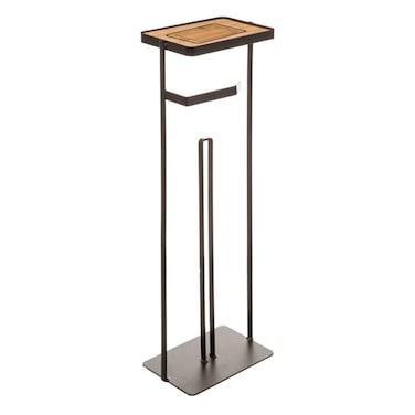 5Five Metal 3-in-1 Toilet Paper Holder (8 x 12 x 59.2 cm)