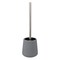 5Five Toilet Brush W/Holder (12 x 40 cm, Pebble Gray)
