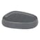 5Five Stoneware Soap Dish (12 x 9.5 x 2.5 cm, Pebble Gray)