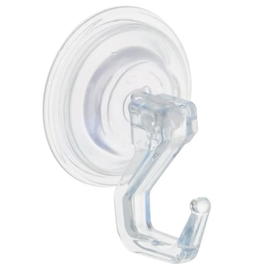 Interdesign Power Lock Hook (4.6 x 5 x 3.4 cm, Clear)
