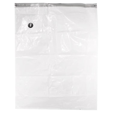 5Five Polyethylene Anti-bacterial Air-Flat Vacuum Bag (120 x 70 x 2.5 cm)