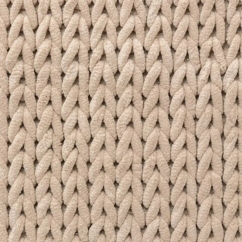 5Five Cotton &amp; Polyester Bath Mat (75 x 50 x 2.2 cm, Linen Beige)