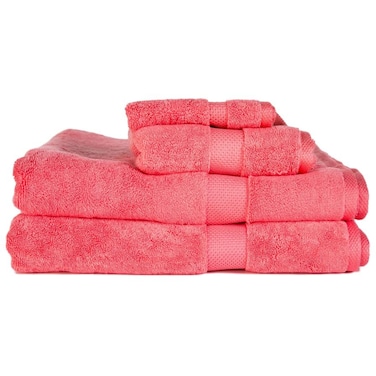 Truebell Classic Face Towel (33 x 33 cm, Rose)