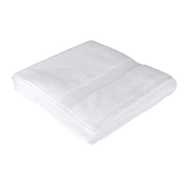 Truebell Classic Bath Towel (68 x 140 cm, White)