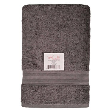 Truebell Value Bath Towel (70 x 140 cm, Gray)