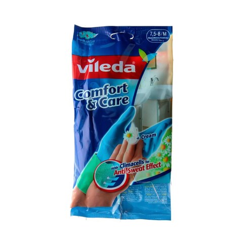 Vileda Comfort &amp; Care Gloves (Medium)