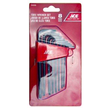 Ace Steel Torx L Wrench Set (8 Pc.)
