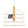 5Five Wood 4-Shirt/Pant Hanger (41.7 x 3 x 44.5 cm)