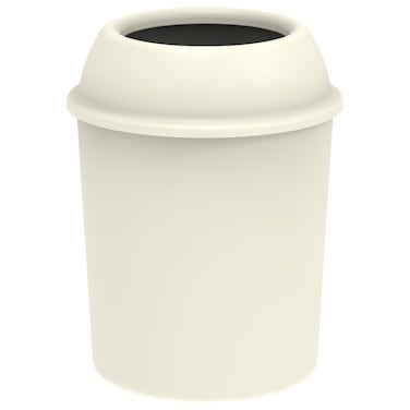 Cosmoplast Round Plastic Dust Bin (5 L, 20 x 26.5 cm)