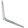 Ace Zinc Heavy Duty Shelf Bracket (35.6 x 30.5 cm, Silver