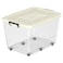 Cosmoplast&nbsp;Plastic Storage Box W/ Lid (82 L)