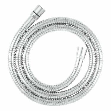 GoodHome Brass &amp; PVC Shower Hose (1500 x 16 mm)