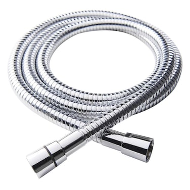 GoodHome Brass &amp; PVC Shower Hose (1750 x 16 mm)