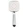 GoodHome Teesta Plastic 3-Spray Pattern Shower Head (110 x 56 mm)
