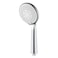 GoodHome Cavally Plastic 3-Spray Pattern Shower Head (110 x 39.3 mm)