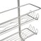 Interdesign 60466 Classico Shower Caddy (53.8 x 27.9 x 24.8 cm, Silver)