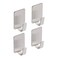 3M Command Metal Stainless Steel Hook (4 Pc.)