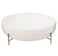 SG Earthenware Salad Bowl W/Stand (29.5 x 10 cm, White)