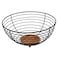 5Five Steel &amp; Acacia Fruit Basket (28.1 x 13.1 cm)