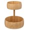 5Five 2-Tier Bamboo Fruit Basket (29 x 35.5 cm, Natural)