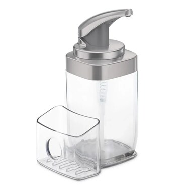simplehuman Square Soap Pump W/Caddy (650 ml)