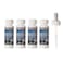 4-Pack Minoxidil 5% Extra Strength Hair Regrowth Solution &ndash; 60ml Bottles for Effective Hair Restoration